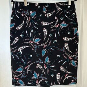 Ann Taylor printed skirt